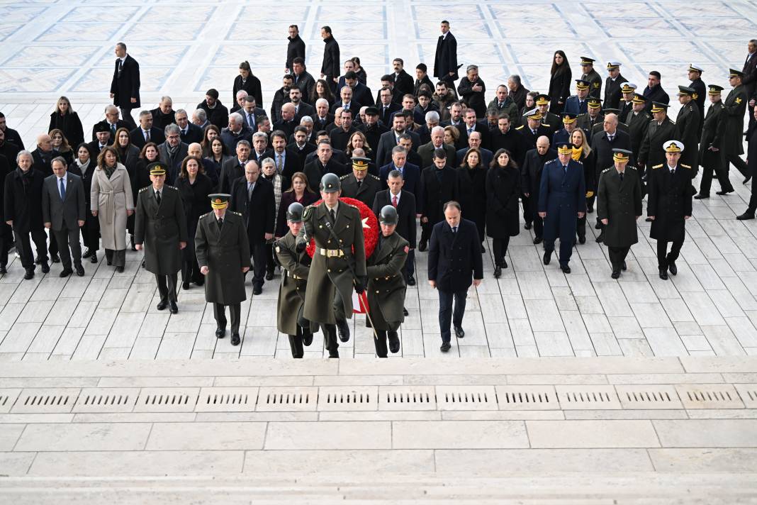 İkinci Cumhurbaşkanı İsmet İnönü 51. ölüm yılında Anıtkabir’de mezarı başında anıldı 30